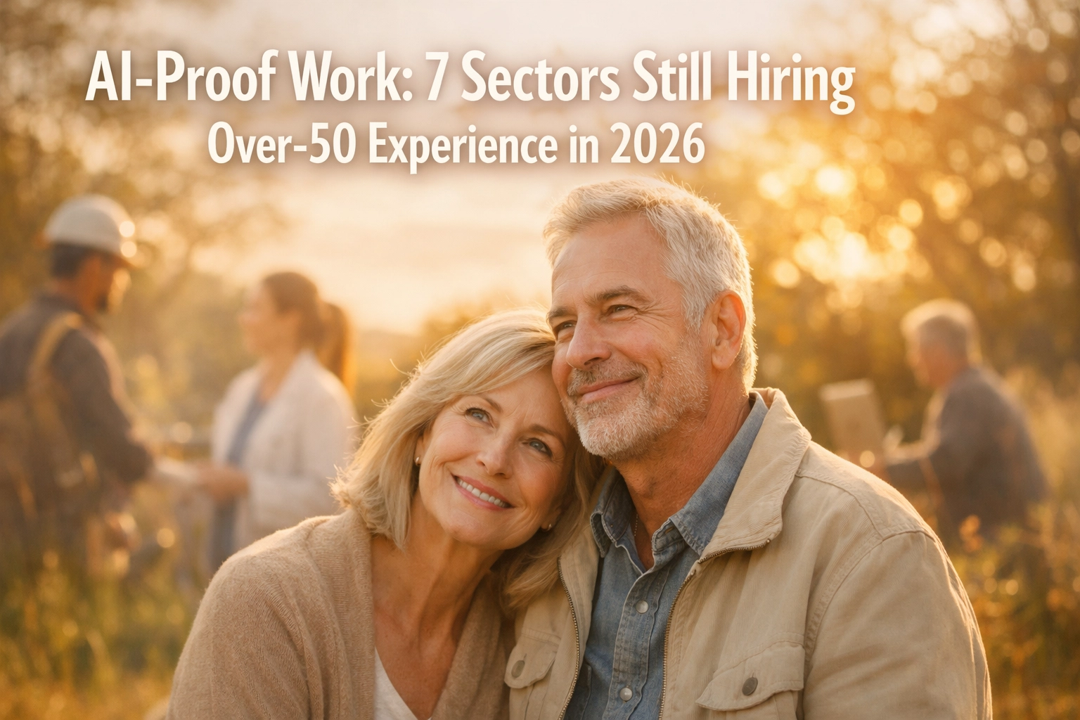 AI-Proof Work: 7 Sectors Still Hiring Over-50 Experience in 2026
